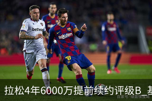 拉松4年6000万提前续约评级B 基昂特·乔治5年1.575亿合同评级C+